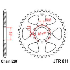 Звездочка задняя JT Sprockets (шаг 520 ) JT JTR811